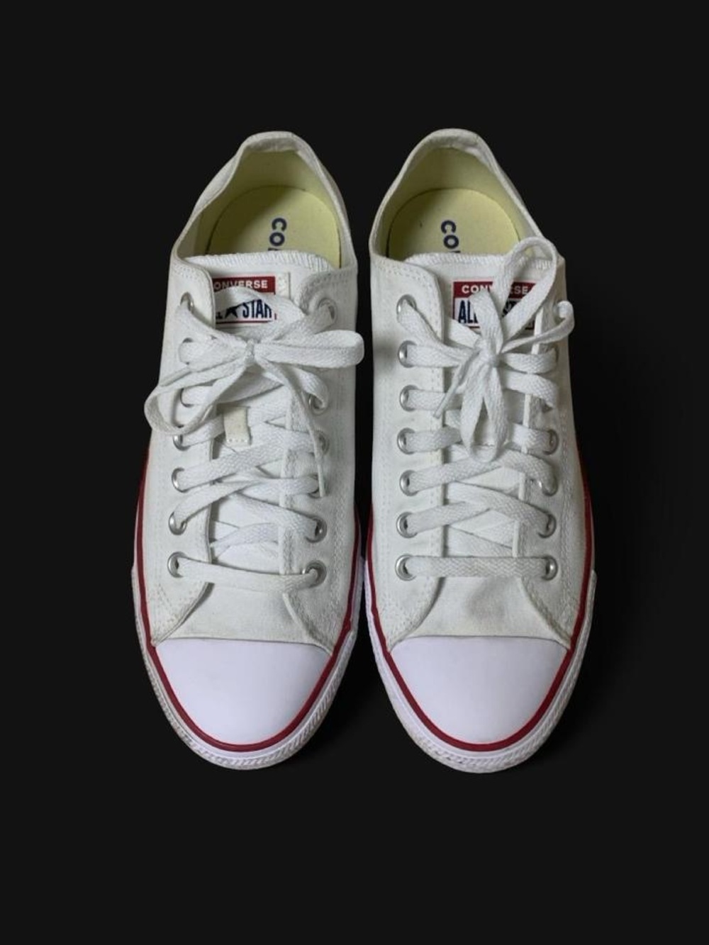 Converse Chuck Taylor All Star Low Top Sneakers Optical White Canvas M9 W11